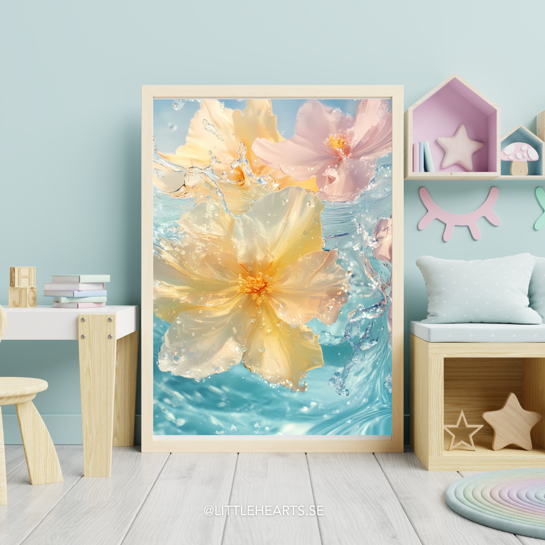 Poster - Magic Flower Splash 2