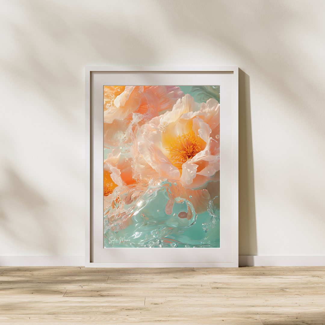 Poster - Magic Flower Splash 3