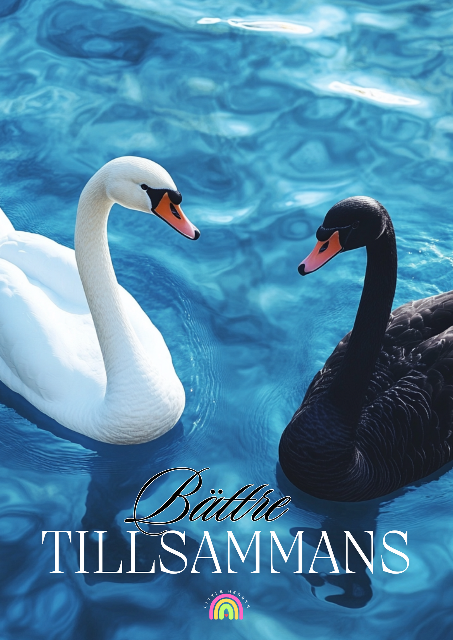 Poster Svanvänner - Bättre tillsammans
