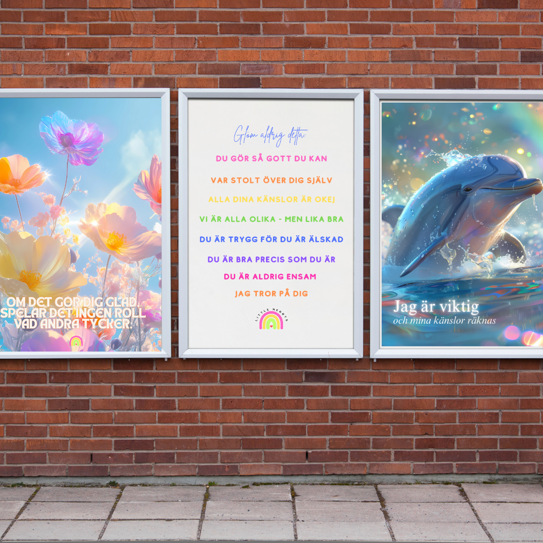 Poster - Glöm aldrig detta