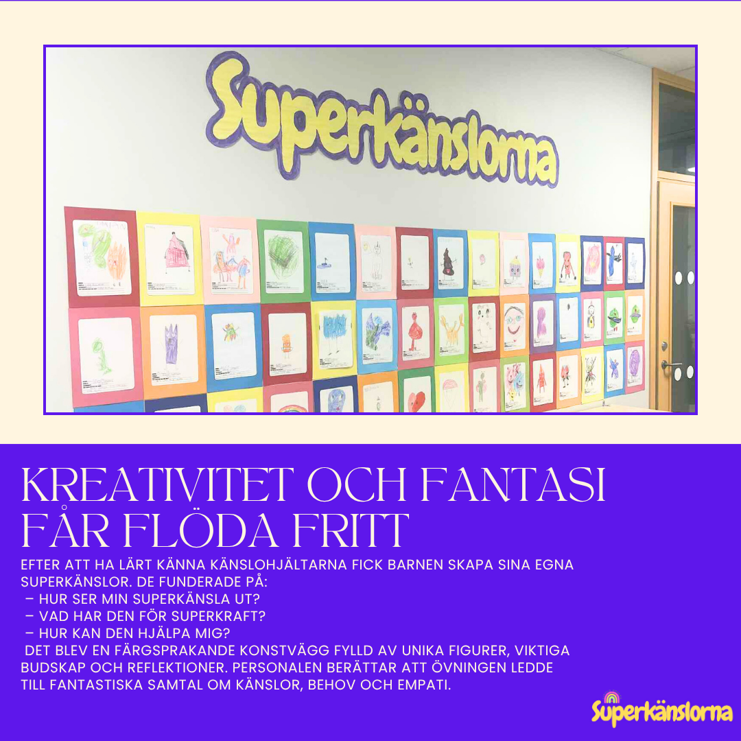 Superkänslornas guidebok – gratis känslomaterial med TAKK för barn