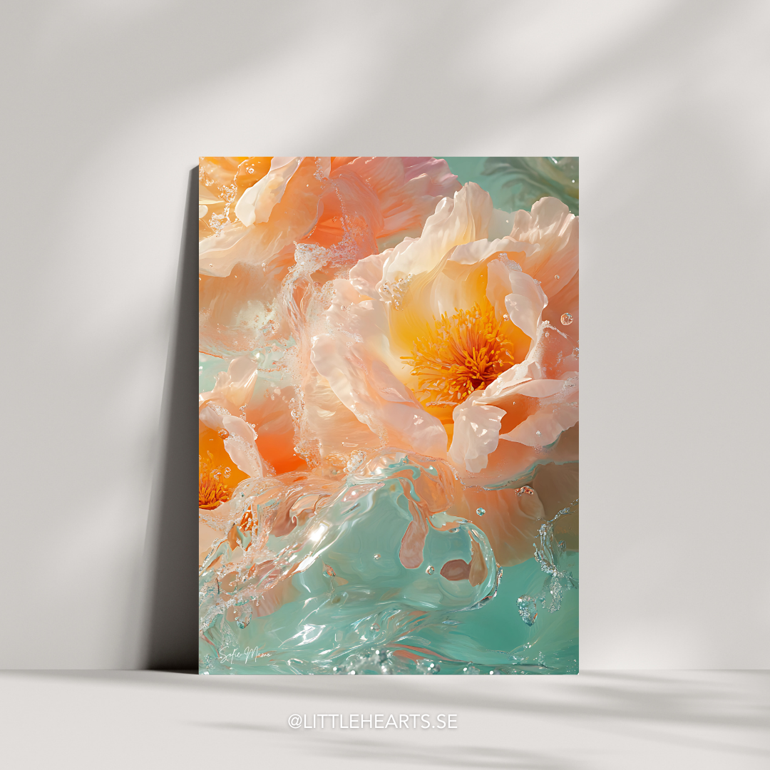 Poster - Magic Flower Splash 3