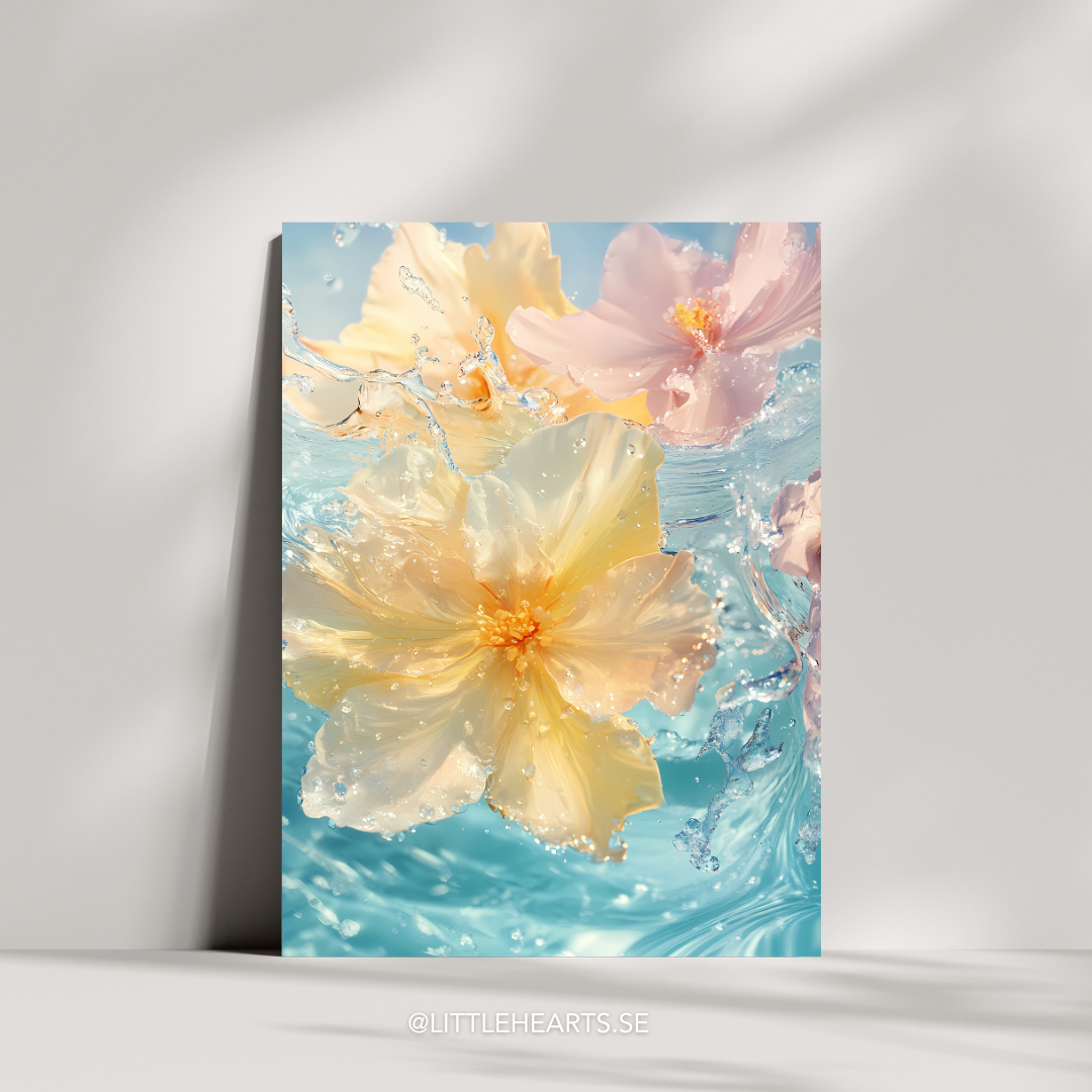 Poster - Magic Flower Splash 2
