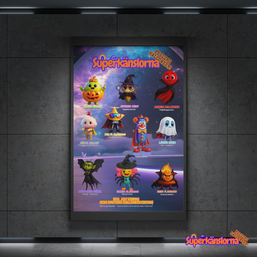 Superkänslorna – Halloween Edition Posters