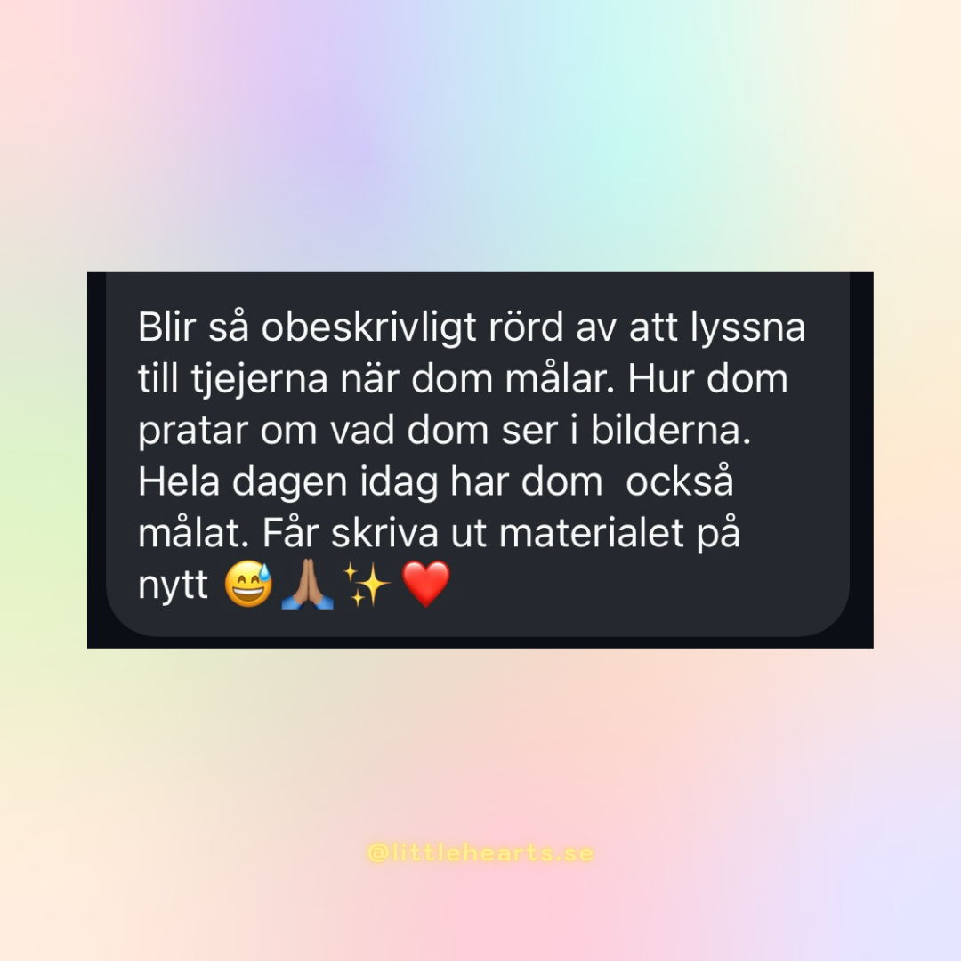 Little Hearts Normkreativa Målarbok – Gratis att skriva ut! 🎨✨