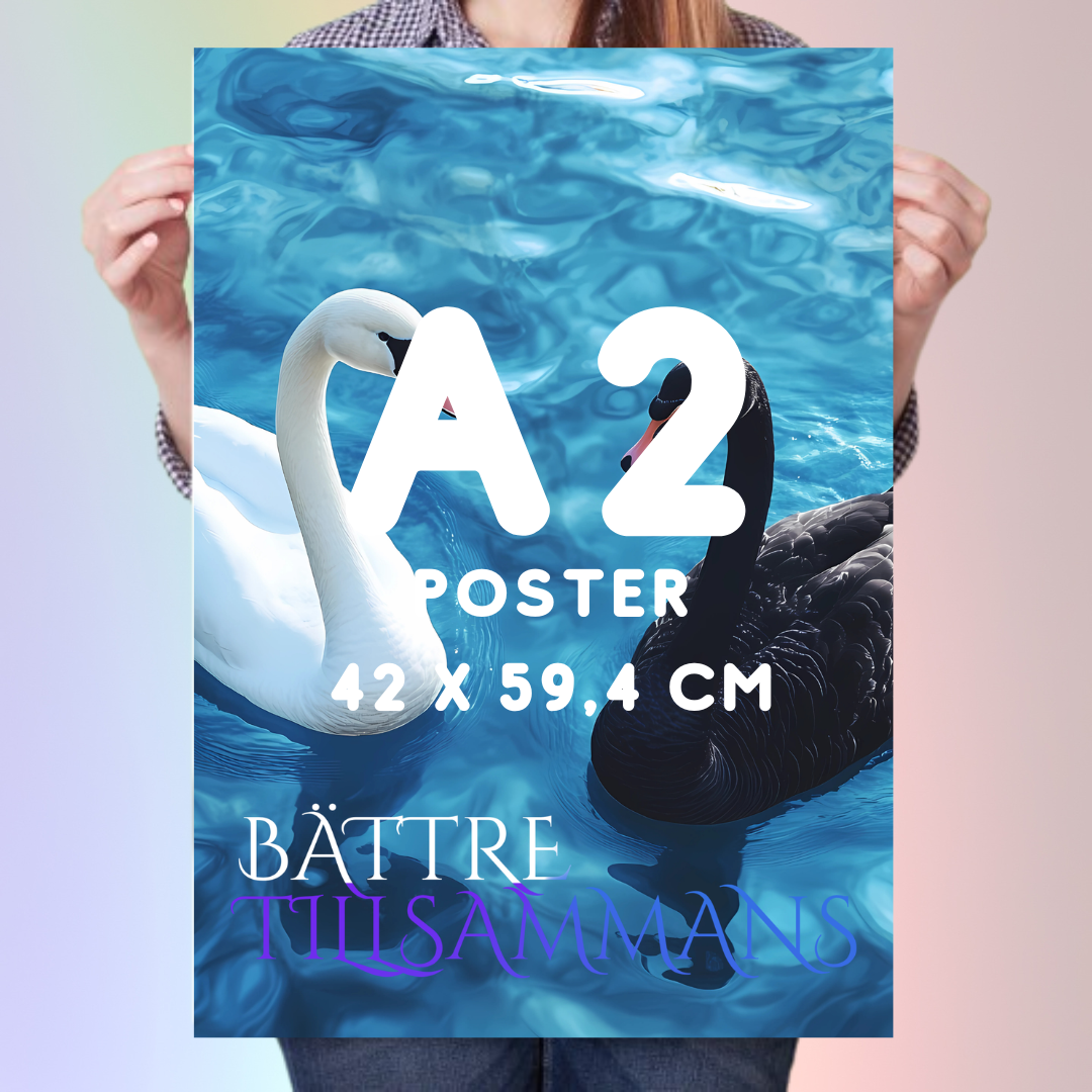 Poster Delfin - Mina känslor räknas