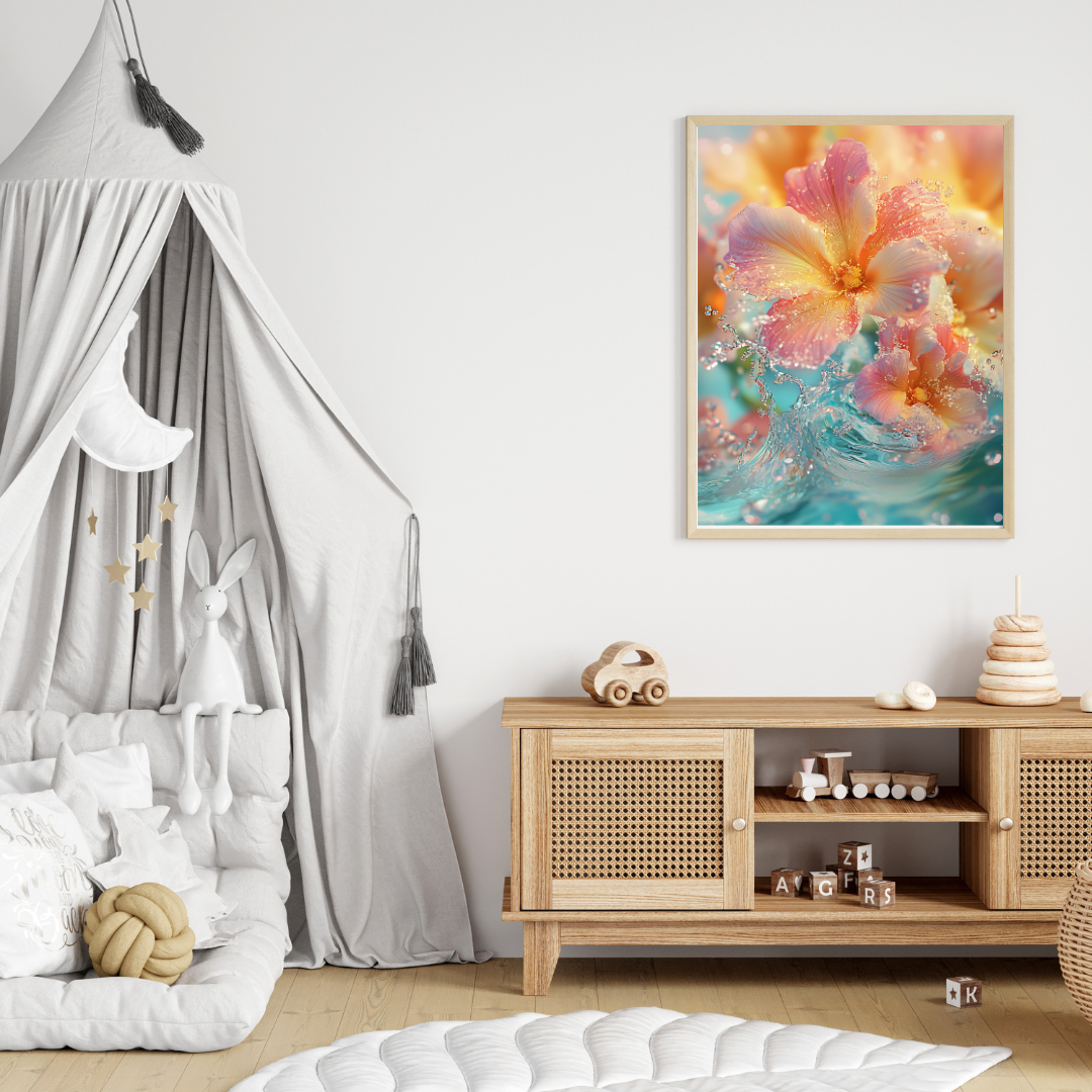 Poster - Magic Flower Splash 1
