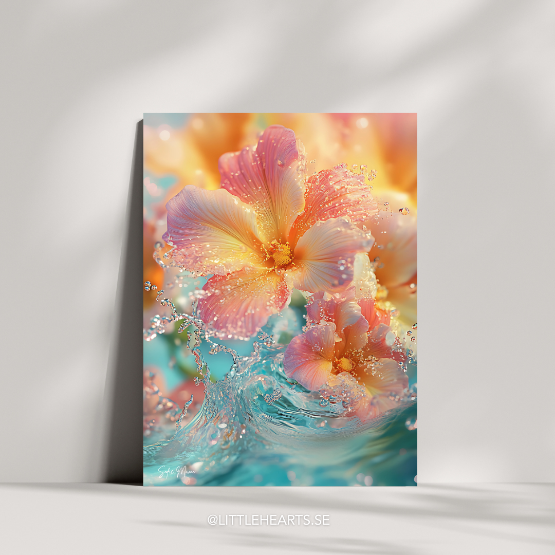 Poster - Magic Flower Splash 1