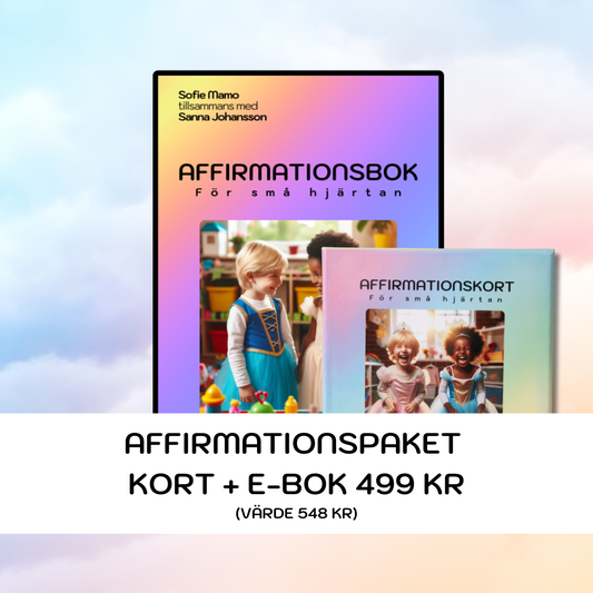 Paket: Affirmationskort och E-bok