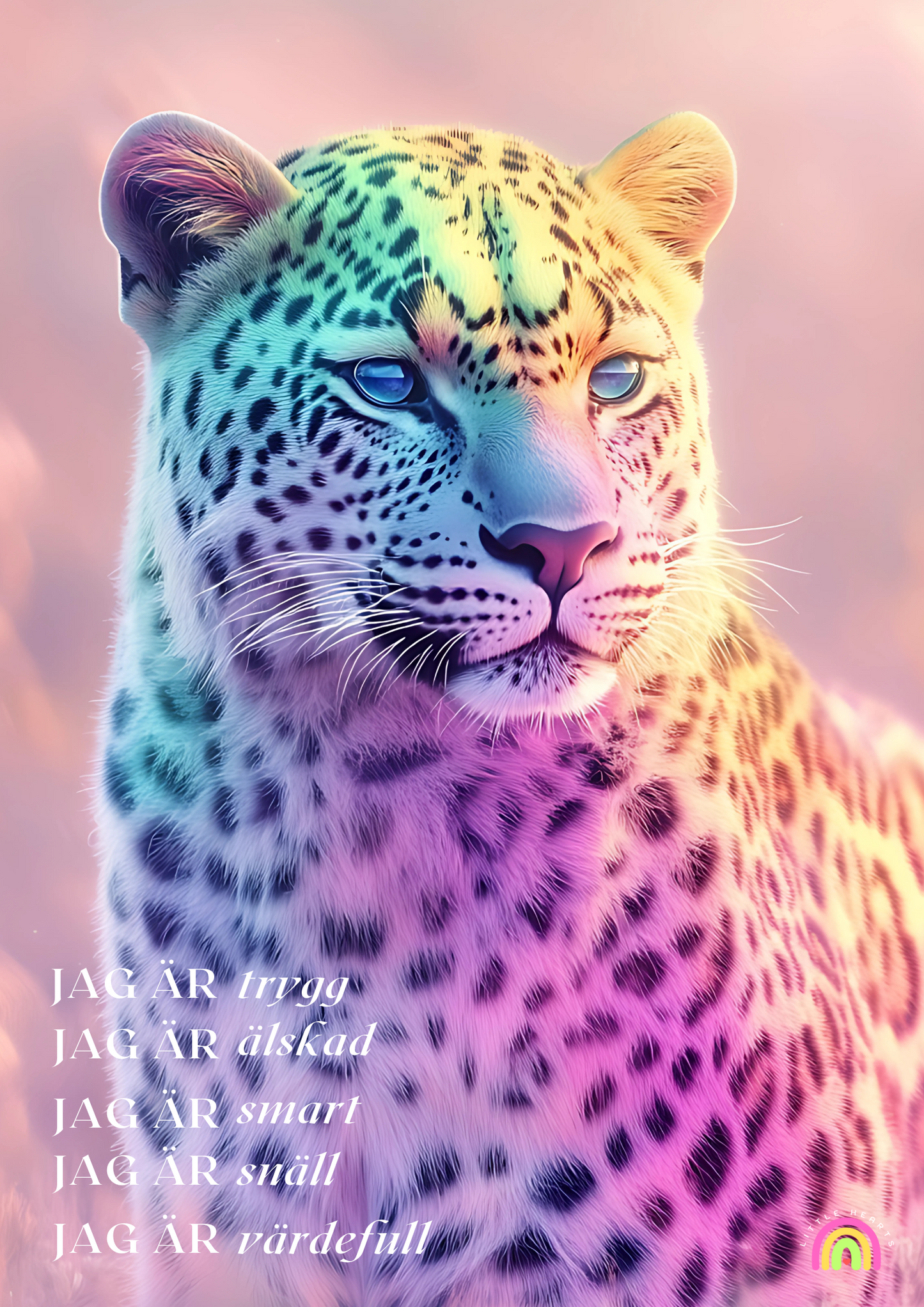 Poster Leopard - Affirmationer