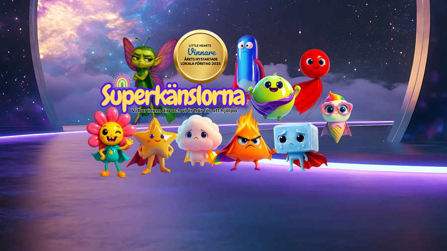 Superkänslornas tio känslofigurer