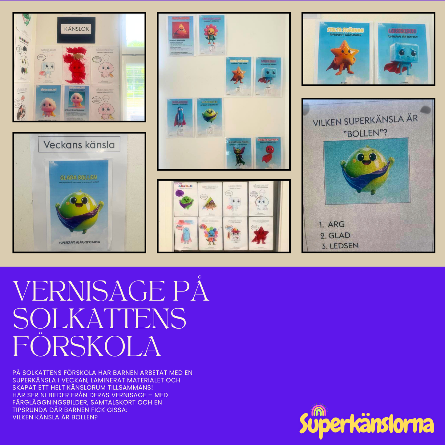 Superkänslornas guidebok – gratis känslomaterial med TAKK för barn