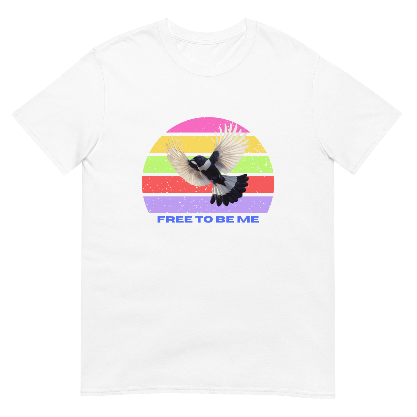 T-shirt vuxen - Free to be me