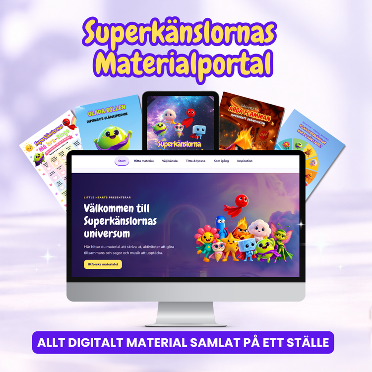 Superkänslornas Materialportal