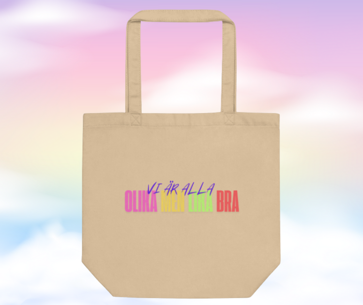 Olika men lika bra - Tote bag