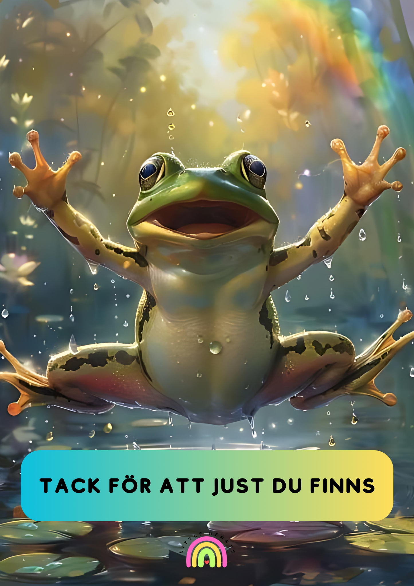 Poster - Tacksam Groda