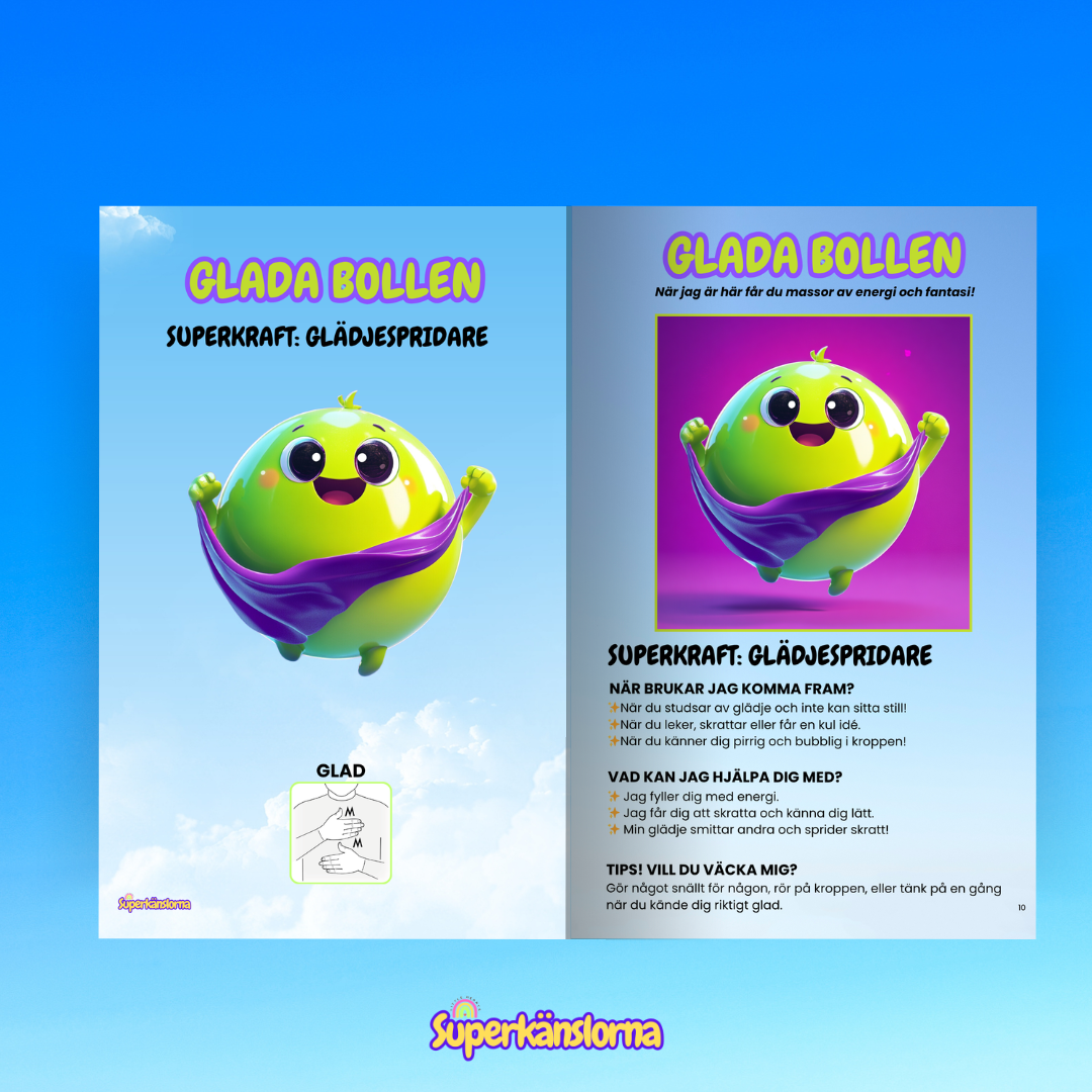 Superkänslorna Pedagogkit – Digitalt