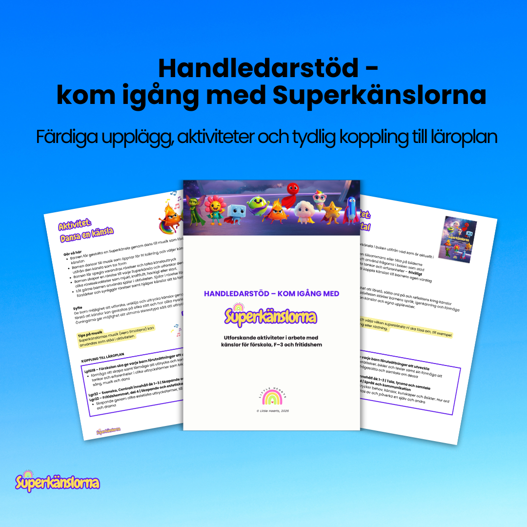 Superkänslorna Pedagogkit – Digitalt