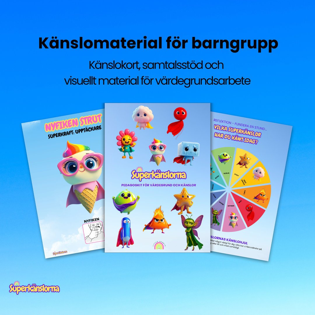 Superkänslorna Pedagogkit – Digitalt