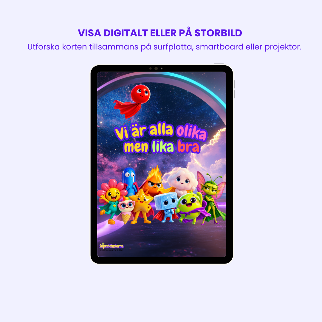 Superkänslorna Kraftkort