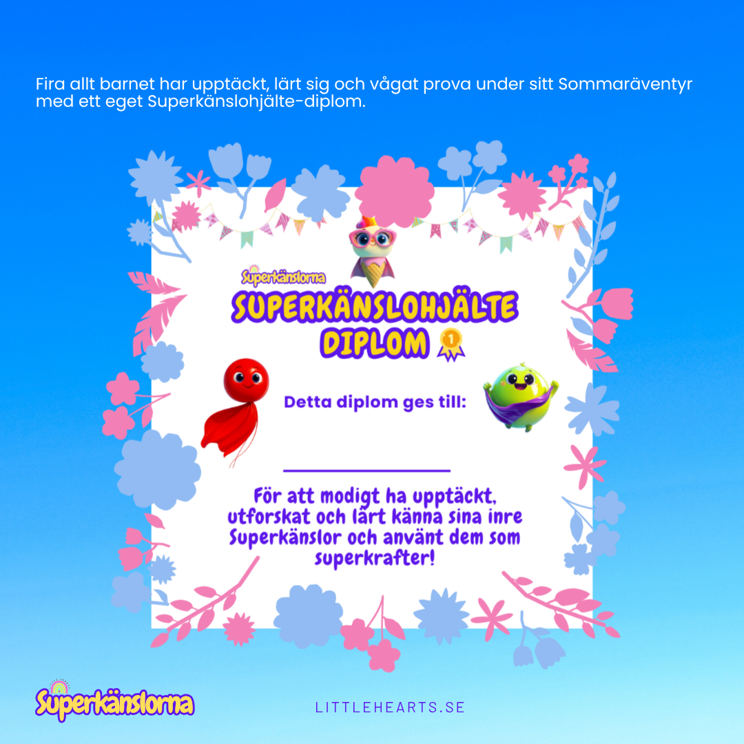 Superkänslornas Sommaräventyr (Digital PDF)