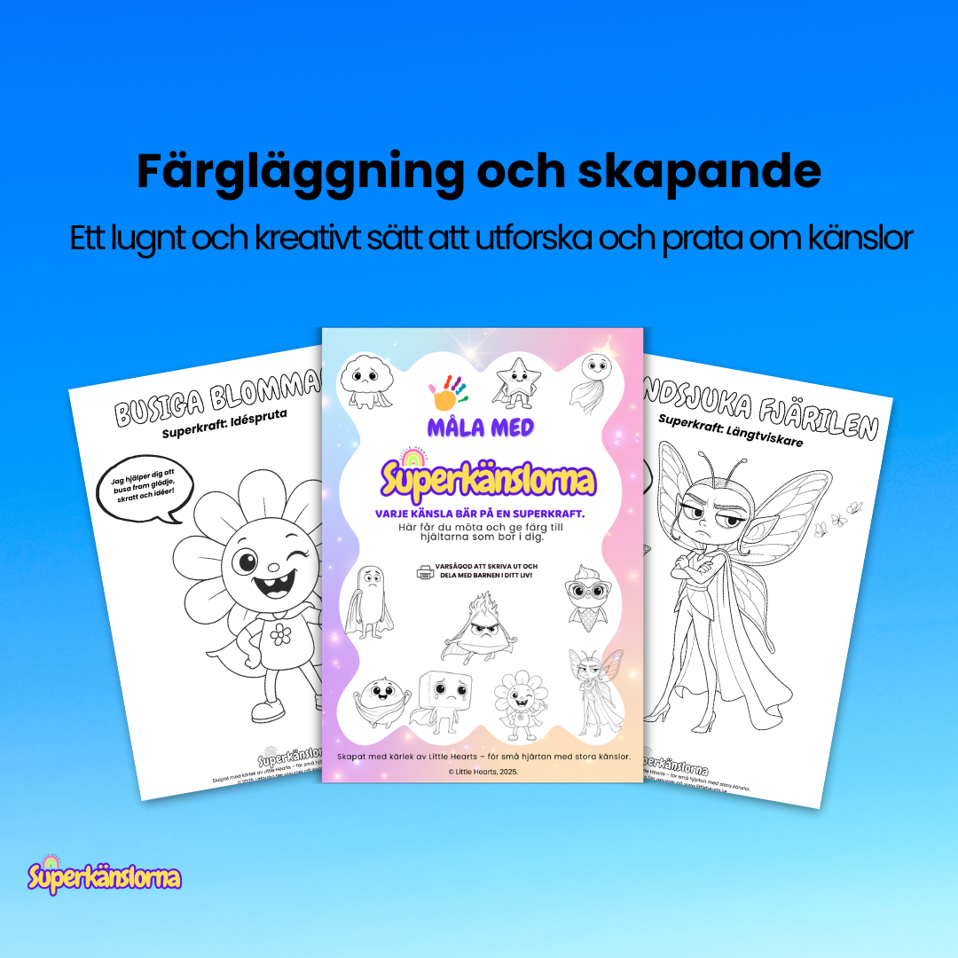 Superkänslorna Pedagogkit – Digitalt