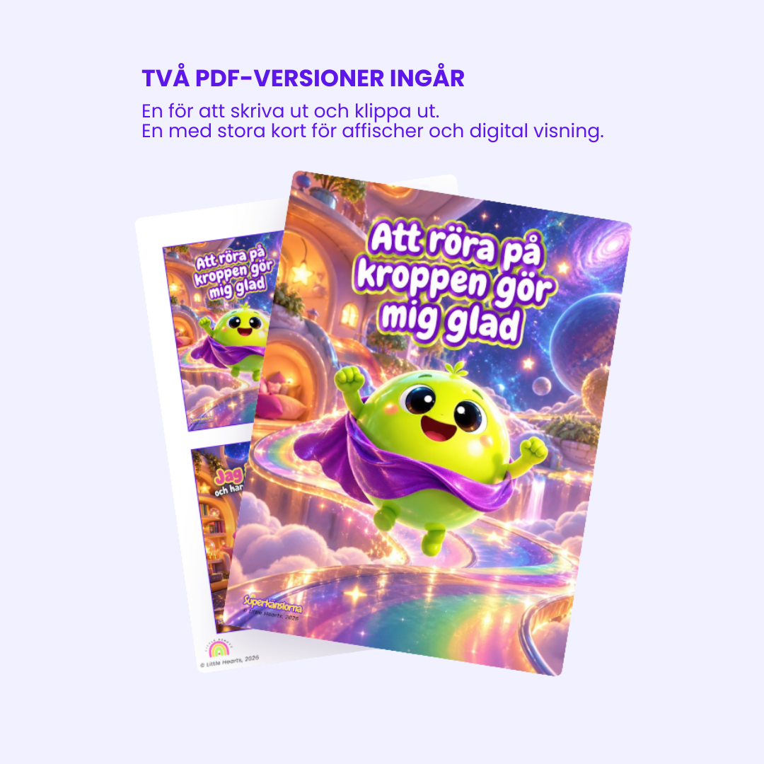 Superkänslorna Kraftkort