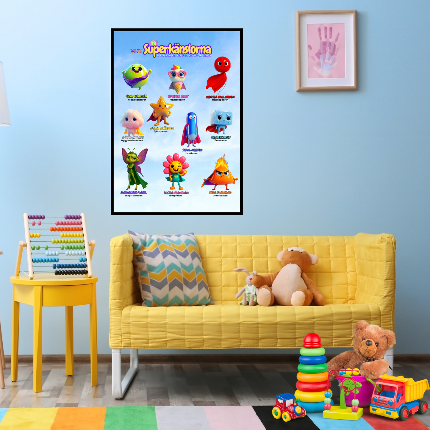 Poster Superkänslorna - Himlens hjältar