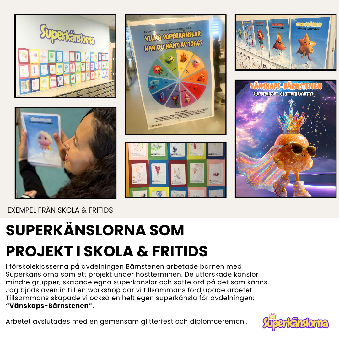Superkänslorna Pedagogkit - Med bok