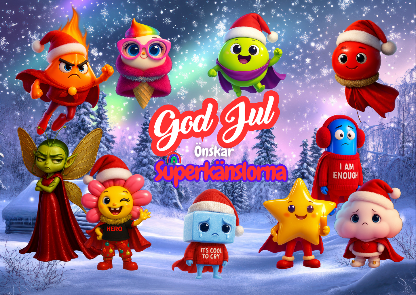 Förbeställ boken Superkänslorna – Lär känna dina känslors Superkrafter