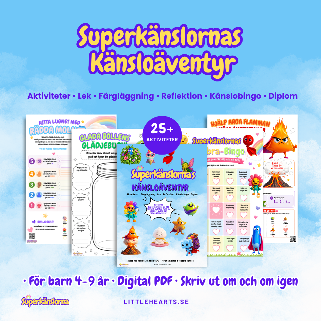 Superkänslornas Känsloäventyr – aktivitetsmaterial