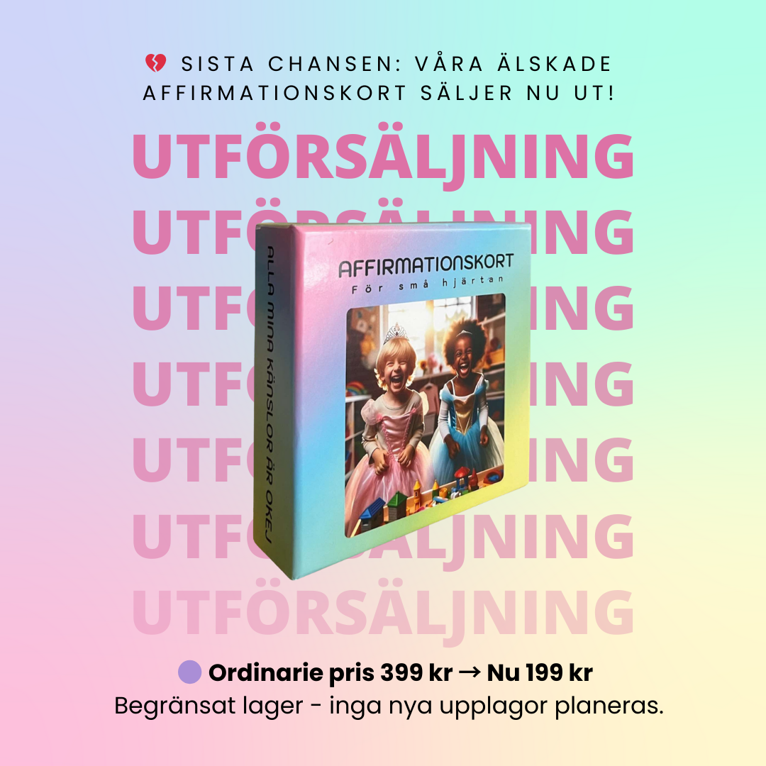 Magiska affirmationskort för barn