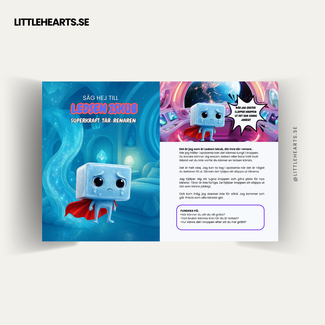 Förbeställ boken Superkänslorna – Lär känna dina känslors Superkrafter