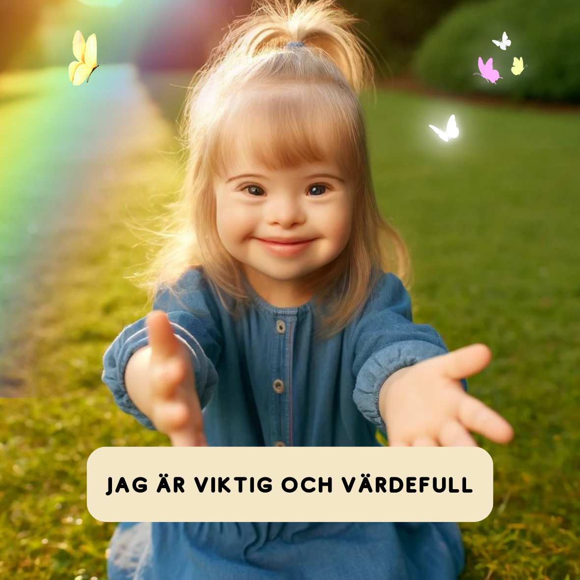 Affirmationskort för barn