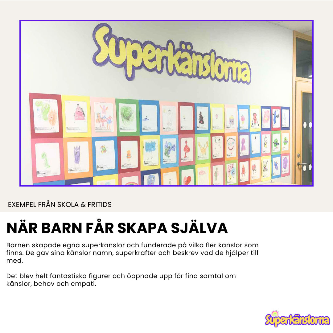 Superkänslorna Pedagogkit - Med bok