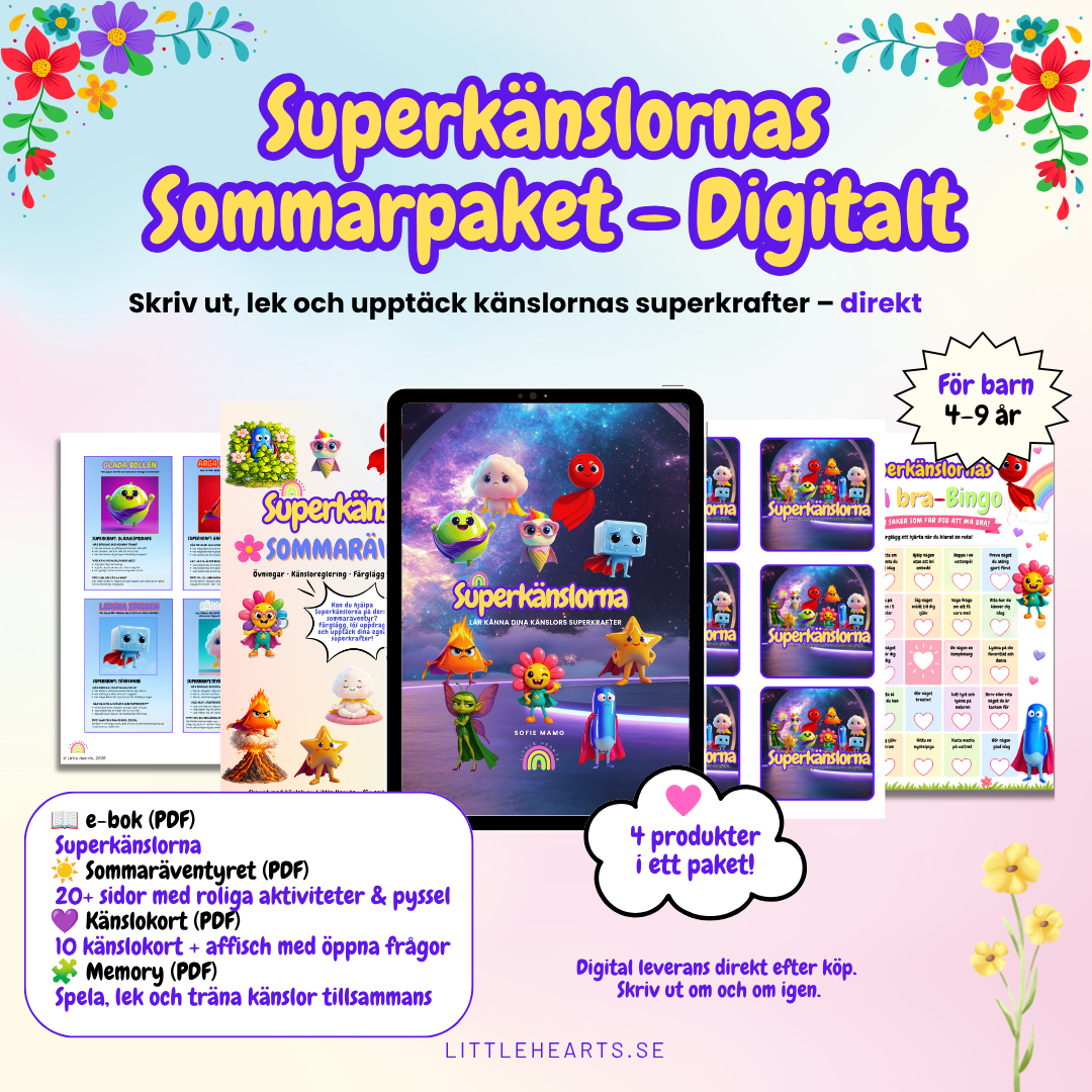 Superkänslornas Sommarpaket - Digitalt