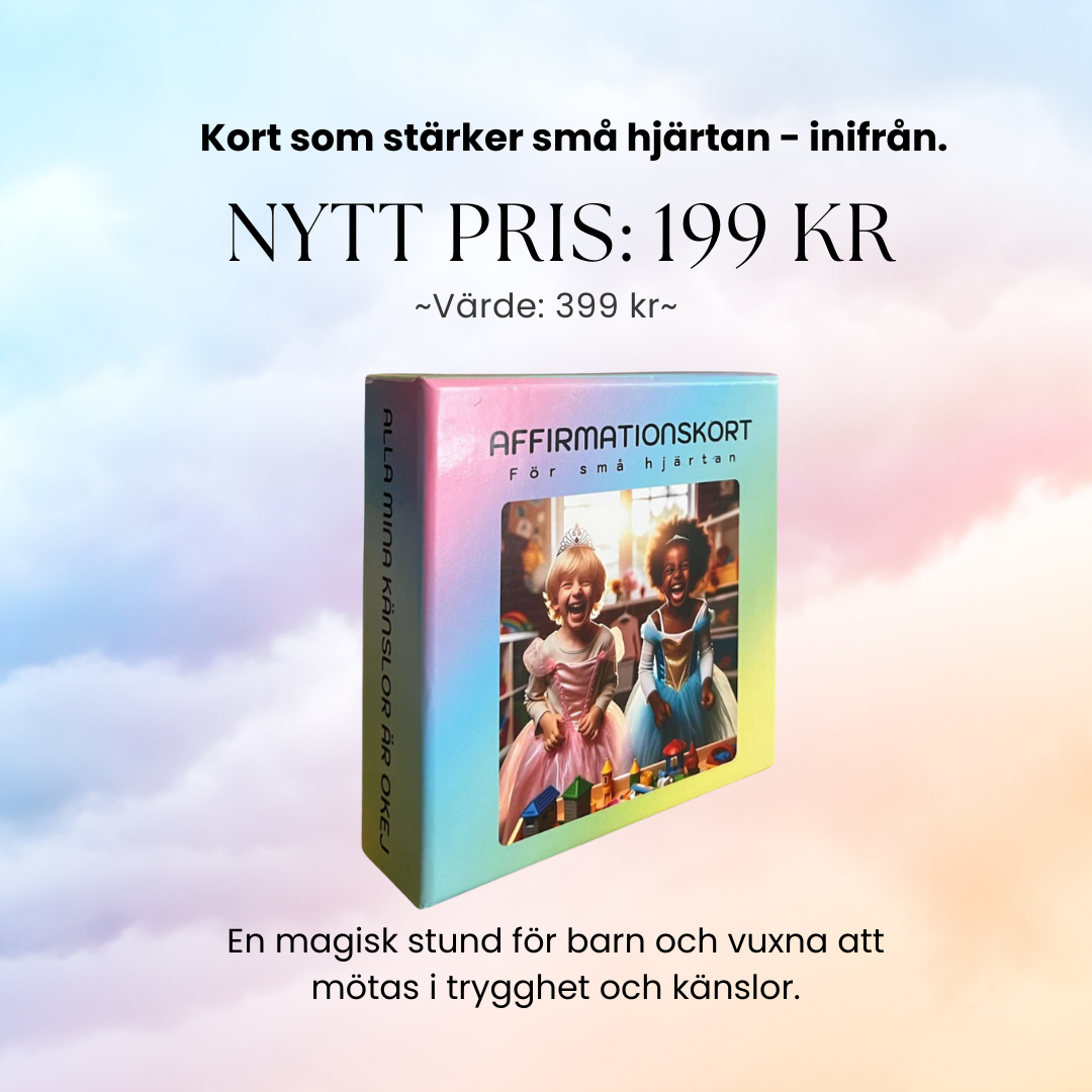 Magiska affirmationskort för barn
