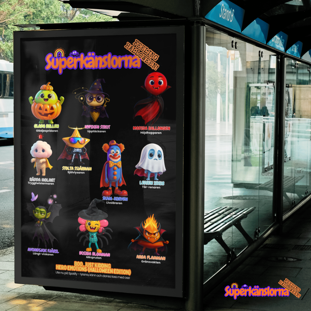 Superkänslorna – Halloween Edition Posters