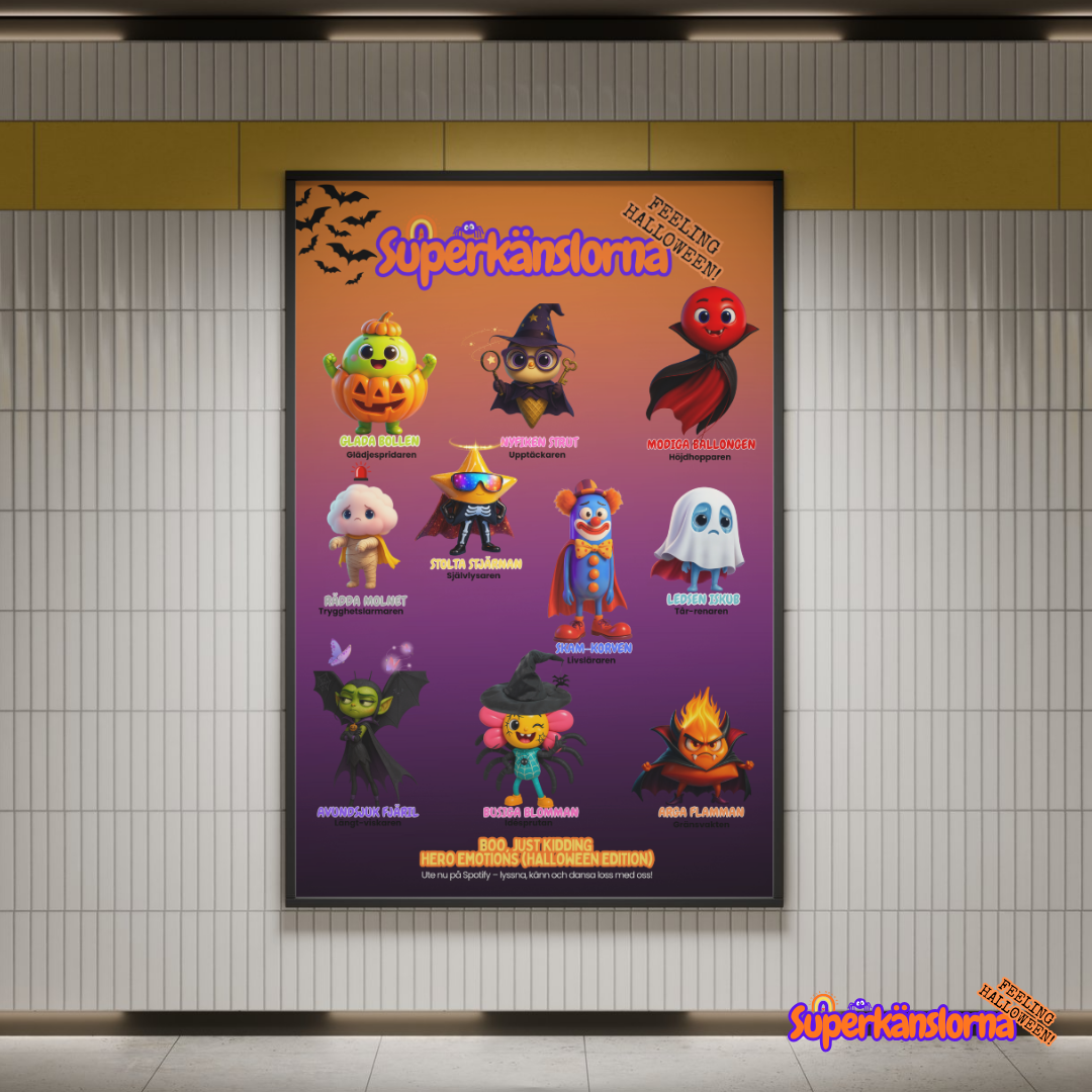 Superkänslorna – Halloween Edition Posters