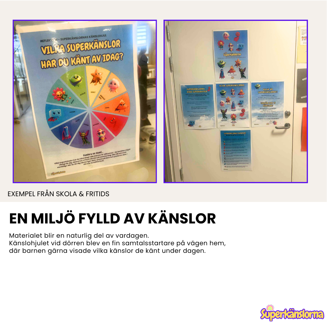 Superkänslorna Pedagogkit - Med bok