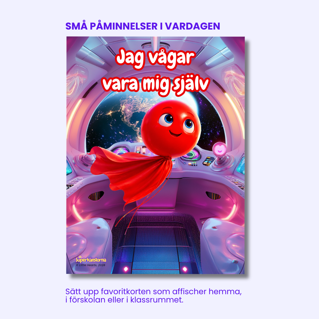 Superkänslorna Kraftkort