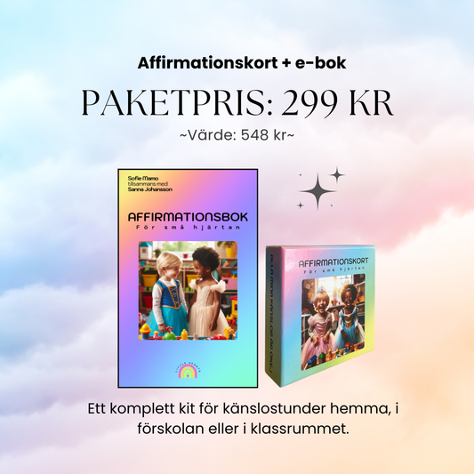 Paket: Affirmationskort och E-bok