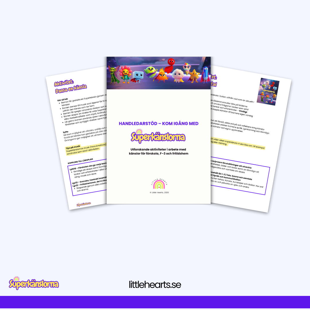 Superkänslorna Pedagogkit - Med bok