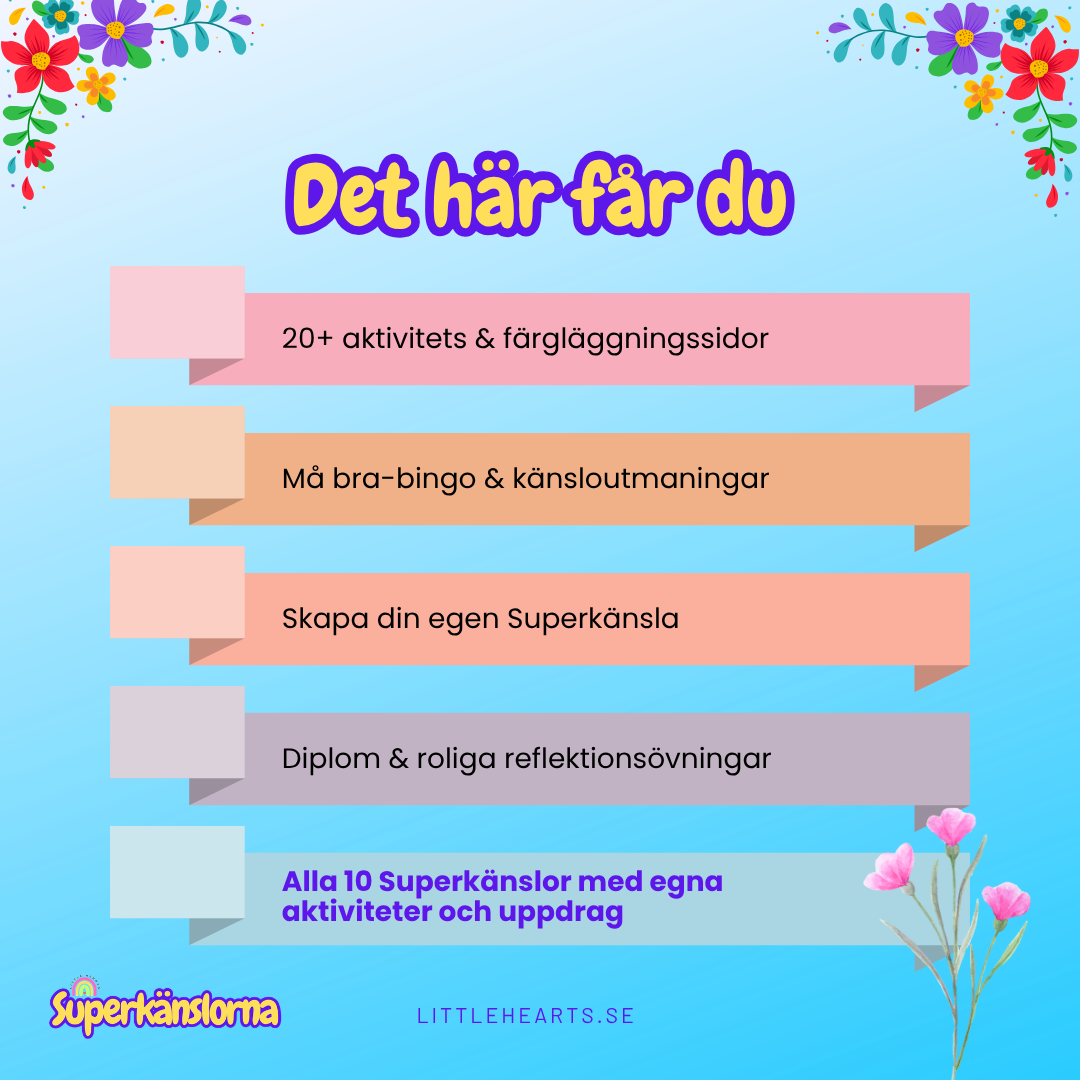 Superkänslornas Sommaräventyr (Digital PDF)
