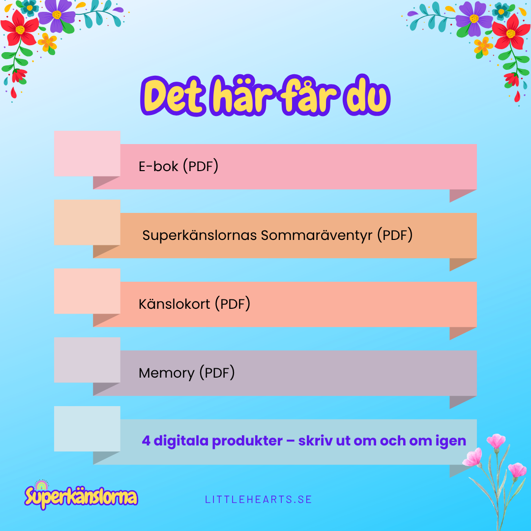 Superkänslornas Sommarpaket - Digitalt