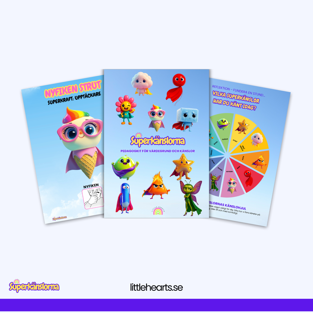 Superkänslorna Pedagogkit - Med bok
