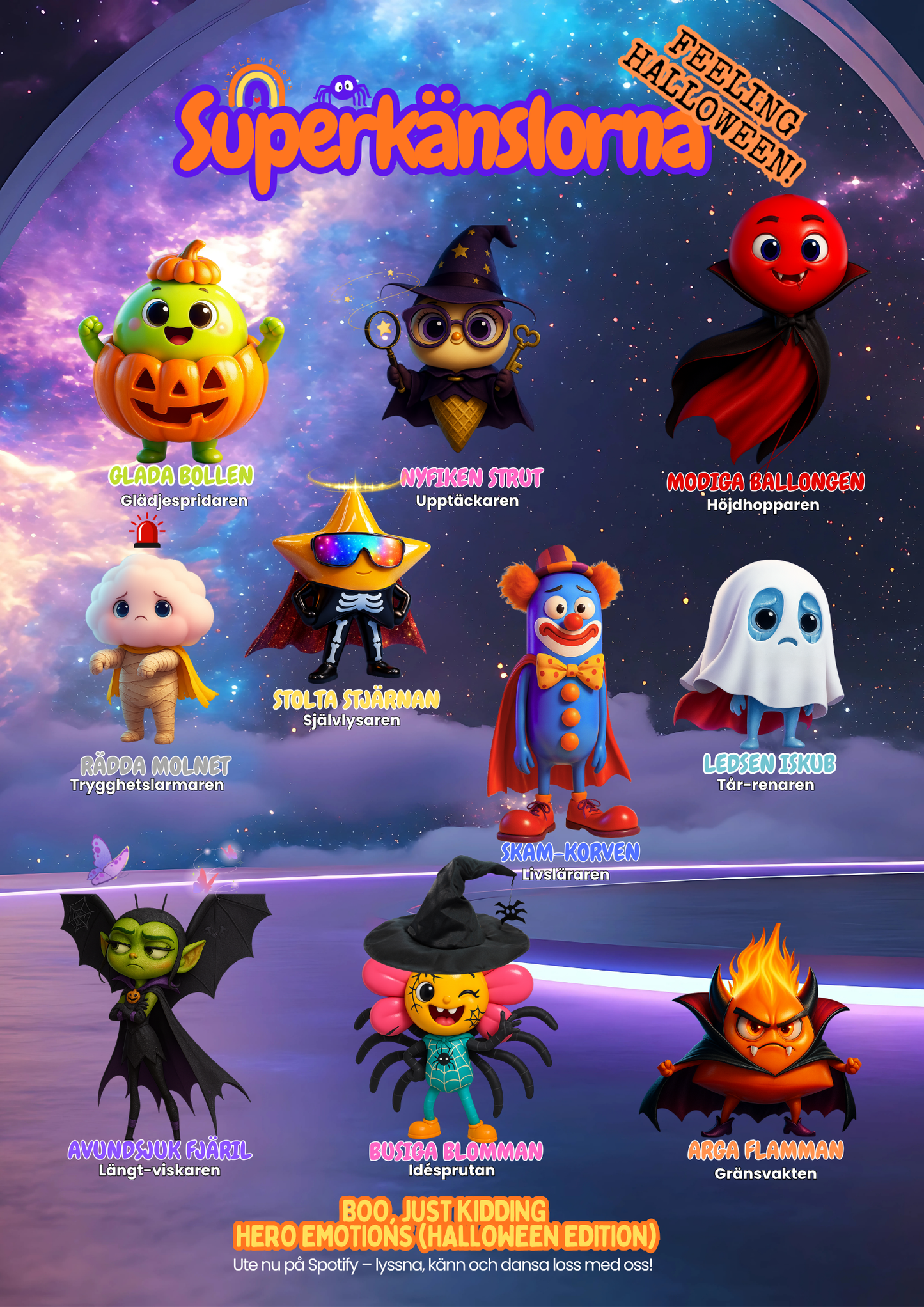 Superkänslorna – Halloween Edition Posters