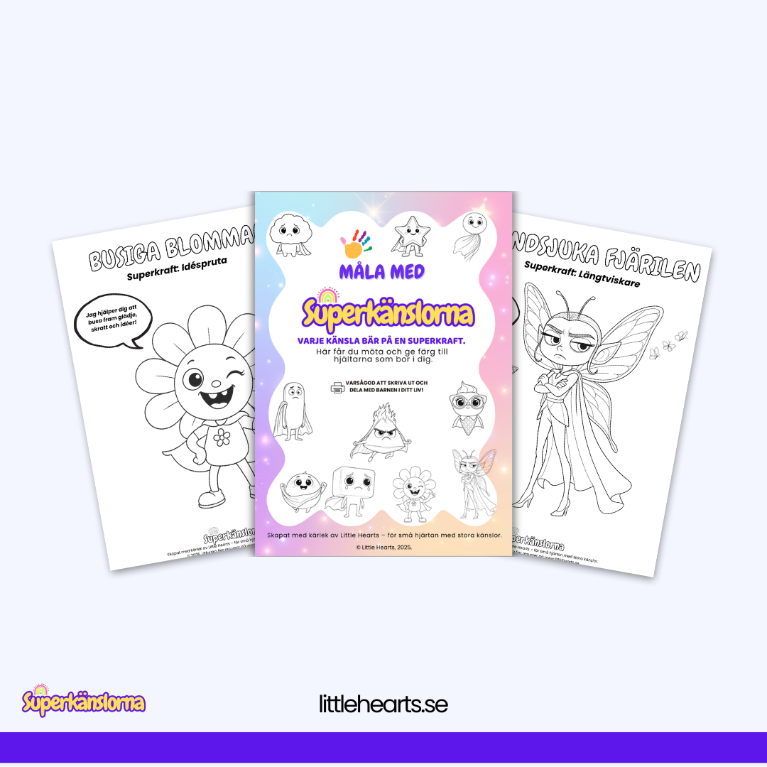 Superkänslorna Pedagogkit - Med bok