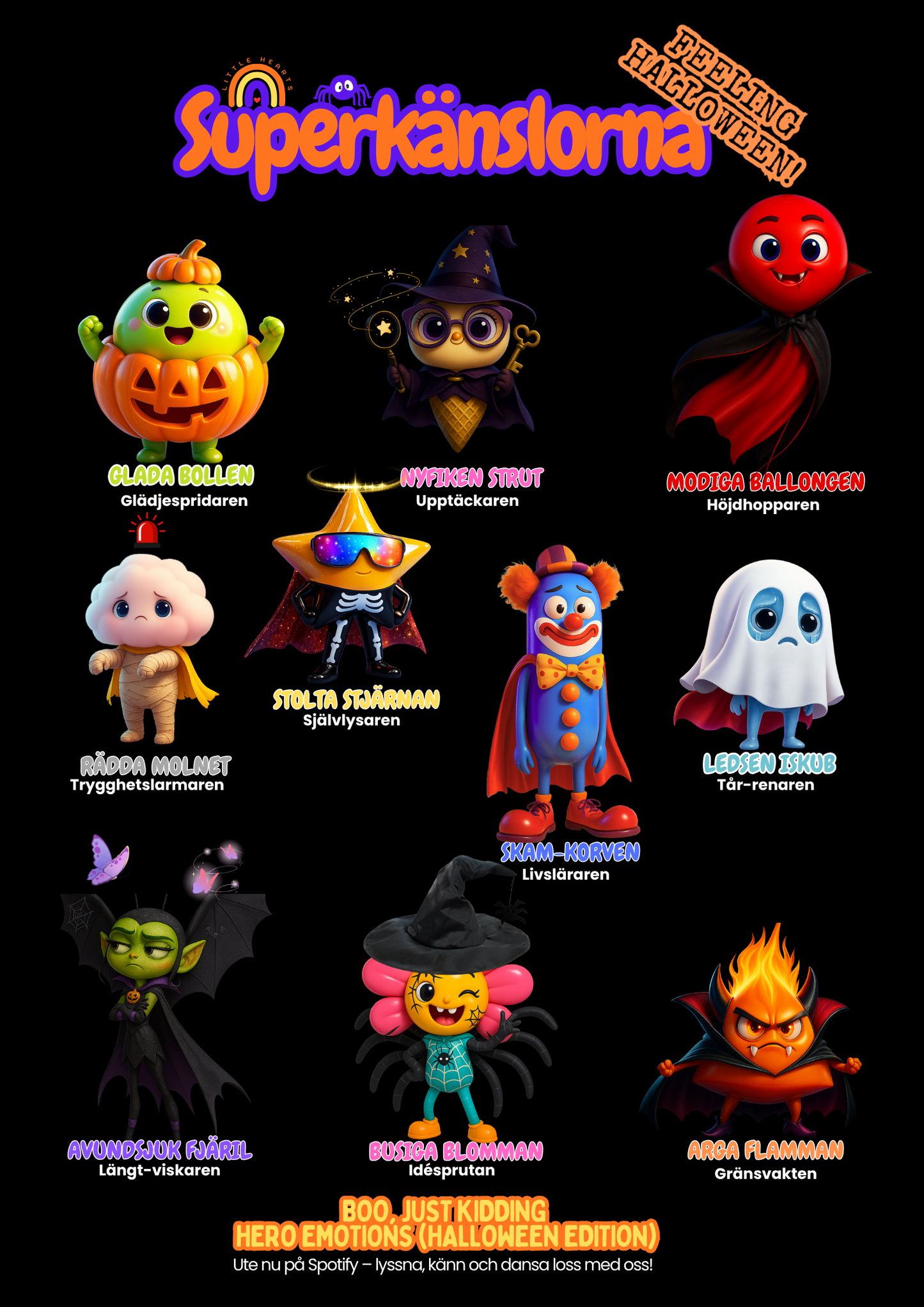 Superkänslorna – Halloween Edition Posters