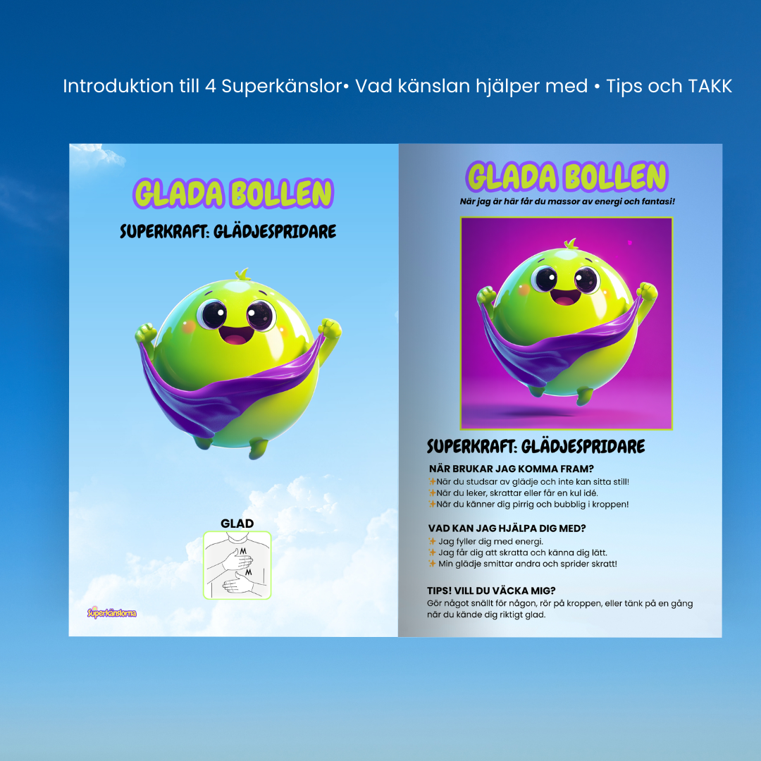 Gratis startguide – upptäck Superkänslorna